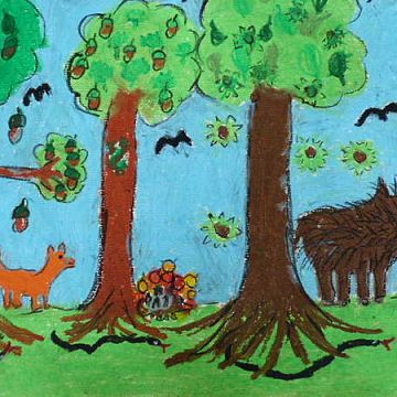 Rozstrzygnięcie konkursu  pt. „Mieszkańcy lasu w Kaszubskim Parku Krajobrazowym” grafika