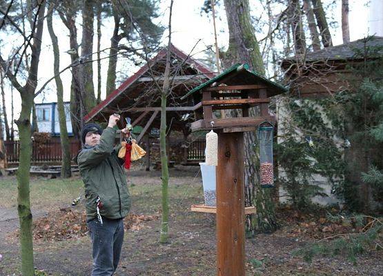 Grafika 1: Rozpoczęliśmy Akację Karmnik - obrączkowanie ptaków zimą.