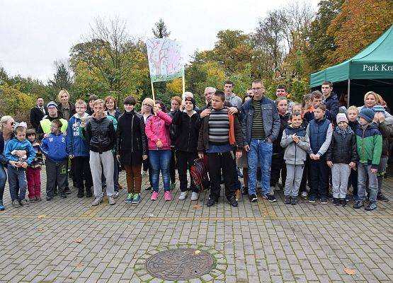 Uczniowie SOSW z Nowego Dworu Gdańskiego jak zawsze przygotowani na promocję. Fot. K. Ziętek