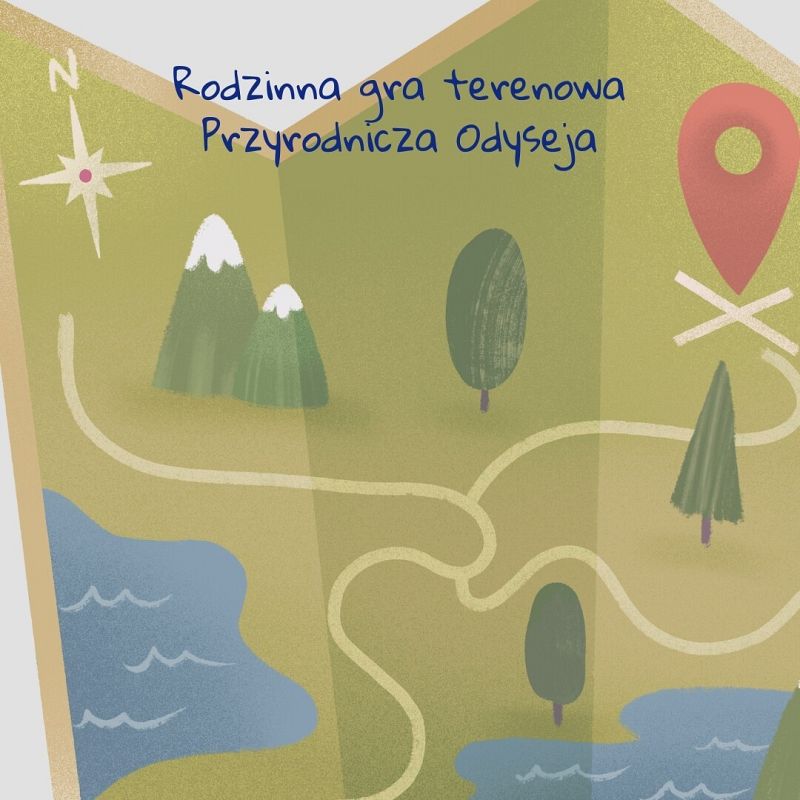 Grafika Przyrodnicza Odyseja - rodzinna gra terenowa