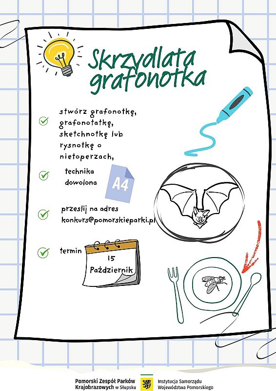 Grafika Skrzydlata grafonotka