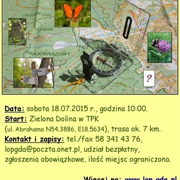 Grafika Marsz na orientację „Kierunek Bioróżnorodność”