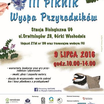 Grafika III Piknik Wyspa Przyrodników