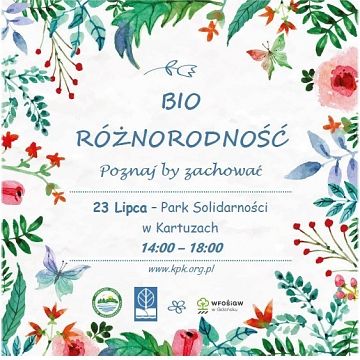 Grafika Bioróżnorodność w Kartuzach!