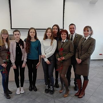 Grafika Gimnazjum nr 2 z Bytowa reprezentowało PK „Dolina Słupi”