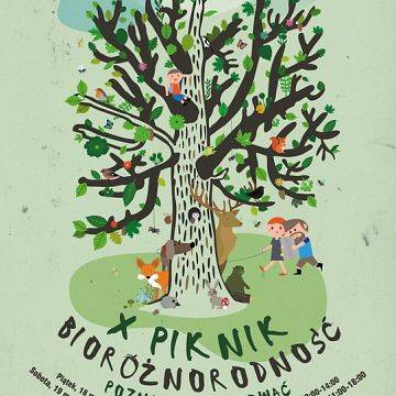 Grafika Bioróżnorodność - poznaj, by zachować!