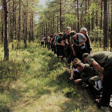 Grafika IV warsztaty siedliskowe 2018’ w Kaszubskim Parku Krajobrazowym