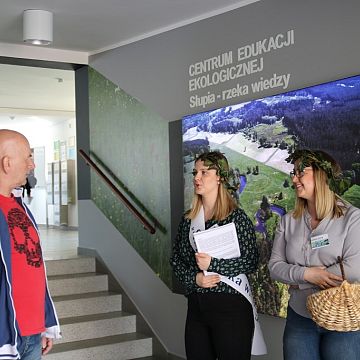 Grafika Słupia w roli głównej - dni otwarte w PK "Dolina Słupi"