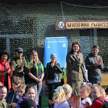 Grafika IX Wiosenne Warsztaty Przyrodnicze w OEE w Szymbarku