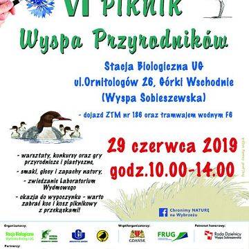 Grafika VI piknik "Wyspa Przyrodników"!