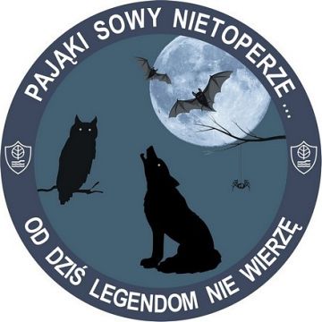 Grafika „Pająki, sowy, nietoperze… od dziś legendom nie wierzę” - akcja ekologiczna
