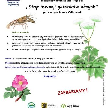 Grafika Stop inwazji gatunków obcych