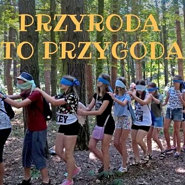 Półkolonie z Błękitną Szkołą przy NPK Grafika Półkolonie z Błękitną Szkołą przy NPK
