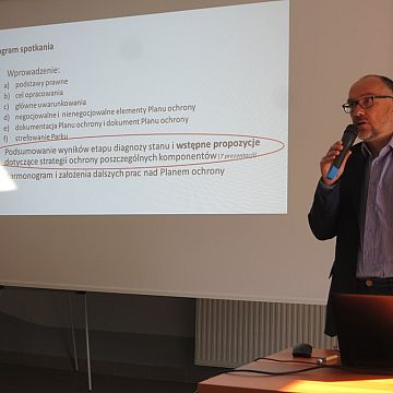 Grafika Drugie spotkanie interesariuszy Planu ochrony dla NPK za nami