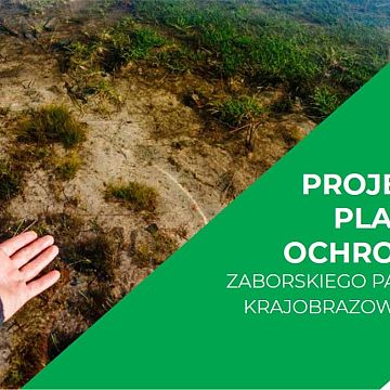 Grafika Plan ochrony Zaborskiego Parku Krajobrazowego