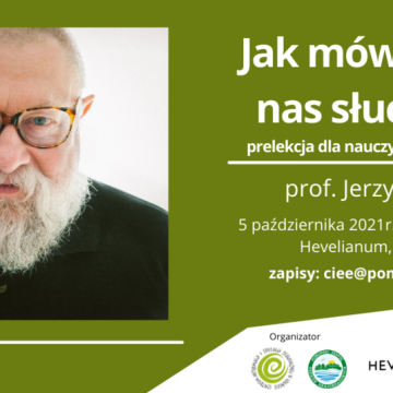 "Jak mówić, żeby nas słuchano?" - prelekcja dla nauczycieli i edukatorów Grafika "Jak mówić, żeby nas słuchano?" - prelekcja dla nauczycieli i edukatorów