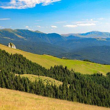 Grafika Rumunia - karpacki ogród na skrzyżowaniu kultur