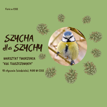 SZYCHA dla SZYCHY - warsztat tworzenia "kul tłuszczowych" Grafika SZYCHA dla SZYCHY - warsztat tworzenia "kul tłuszczowych"