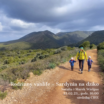 Rodzinny vanlife - Sardynia na dziko Grafika Rodzinny vanlife - Sardynia na dziko
