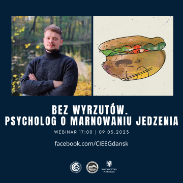 Grafika Bez wyrzutów. Psycholog o marnowaniu jedzenia (webinar)
