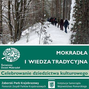 Grafika Mokradła i wiedza tradycyjna - relacja ze spaceru.