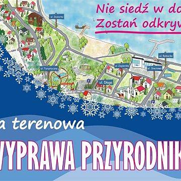 Grafika Ferie spędź aktywnie! Zapraszamy do gry terenowej „Wyprawa przyrodnika”