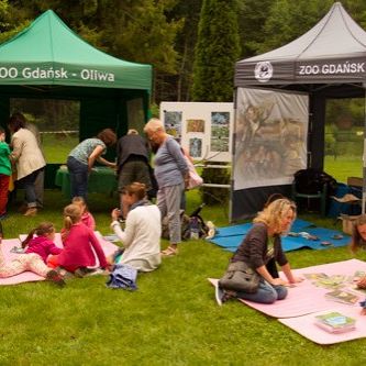 Grafika Trójmiejski Park Krajobrazowy na EduPikniku w gdańskim ZOO
