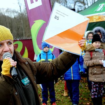 Grafika VI Zimowy Rajd na Orientację zgromadził  miłośników aktywnego wypoczynku