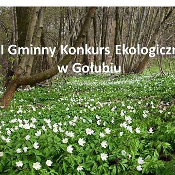Grafika XI Gminny Konkurs Ekologiczny