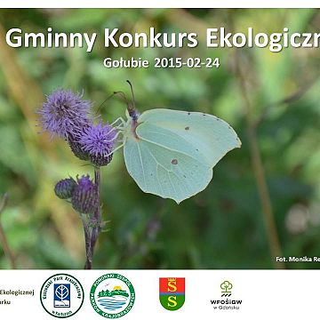 Grafika X Gminny Konkurs Ekologiczny w Gołubiu