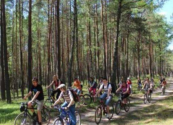 I V Rowerowy Rajd Przyrodniczo – Turystyczny po  terenie Wdzydzkiego Parku Krajobrazowego grafika