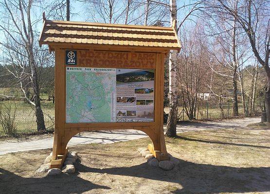 Grafika 8: Nowe zagospodarowanie edukacyjno - turystyczne Wdzydzkiego Parku Krajobrazowego