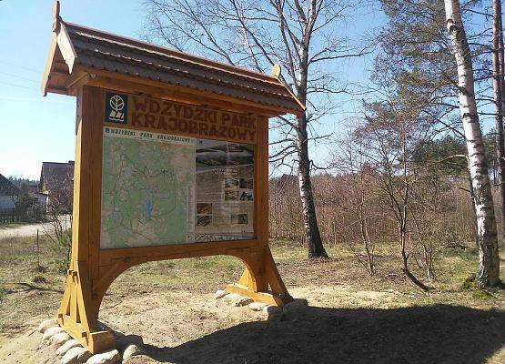 Grafika 9: Nowe zagospodarowanie edukacyjno - turystyczne Wdzydzkiego Parku Krajobrazowego
