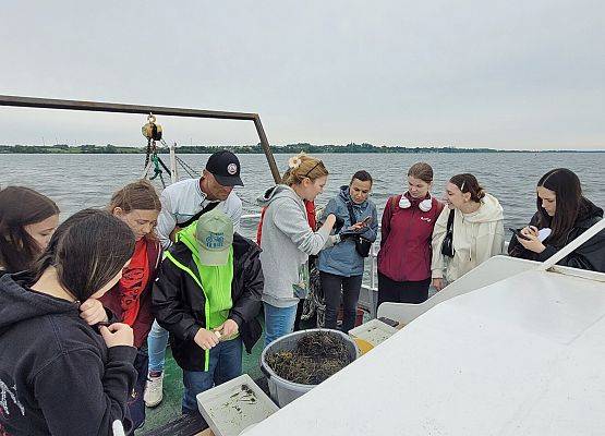Kolejna grupa w trakcie rejsu edukacyjnego
