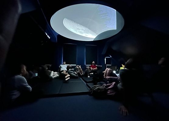 I blok tematyczny- wizyta w planetarium
