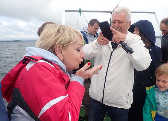 Grafika Fotorelacja z Edukacyjnego Rejsu po Zatoce Puckiej