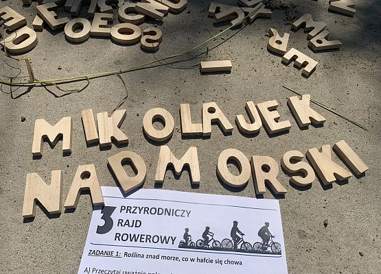 Grafika Fotorelacja z 3 Przyrodniczego Rajdu Rowerowego w NPK