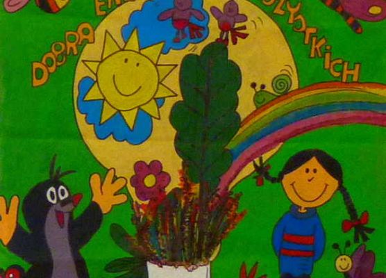 Grafika Dzień Ziemi w Somoninie