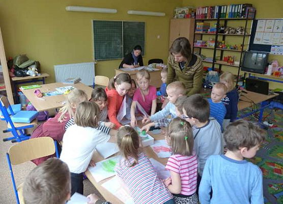Grafika Dzień wiosny w Kaszubskim Parku Krajobrazowym