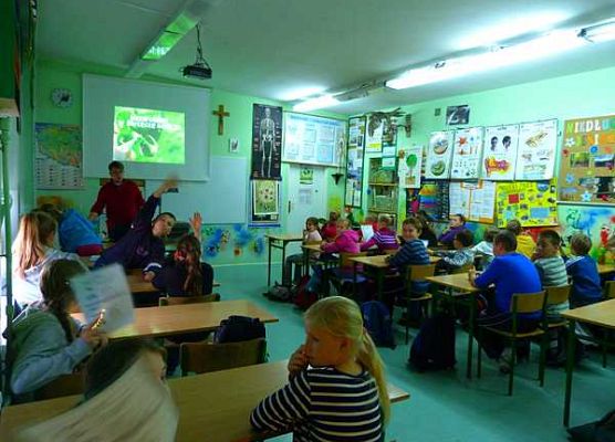 Grafika „Poznajemy jeziora w okolicy naszej szkoły”