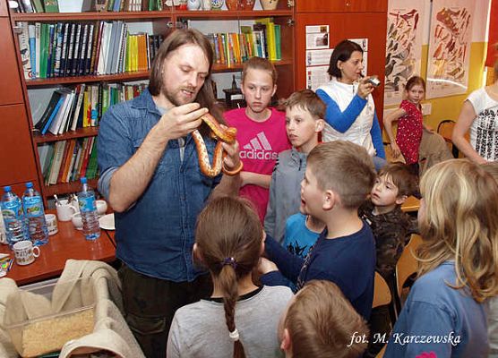 Grafika „Rodzinne warsztaty herpetologiczne”