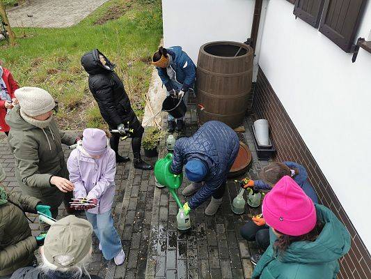 Deszczówka najlepsza do podlewania! fot. JKR