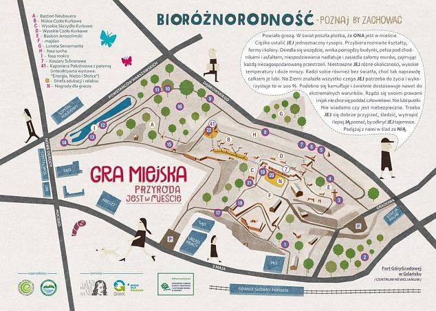 Grafika Góra Gradowa