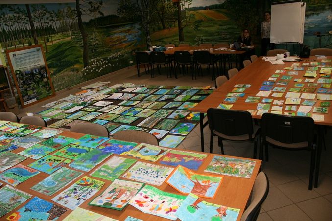 Grafika Podsumowanie konkursu plastycznego „Przyroda Wdzydzkiego Parku Krajobrazowego”