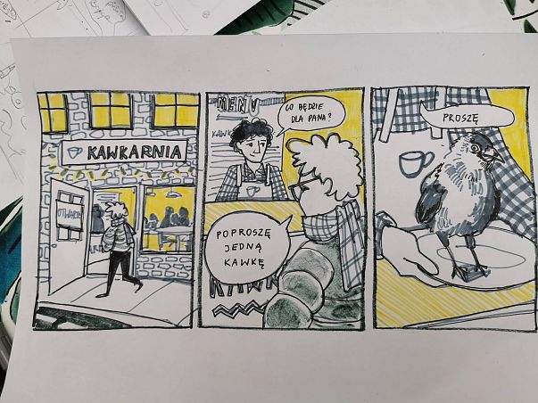 Grafika Warsztaty Pod kreską
