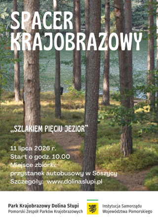 Grafika Spacer krajobrazowy „Szlakiem pięciu jezior”