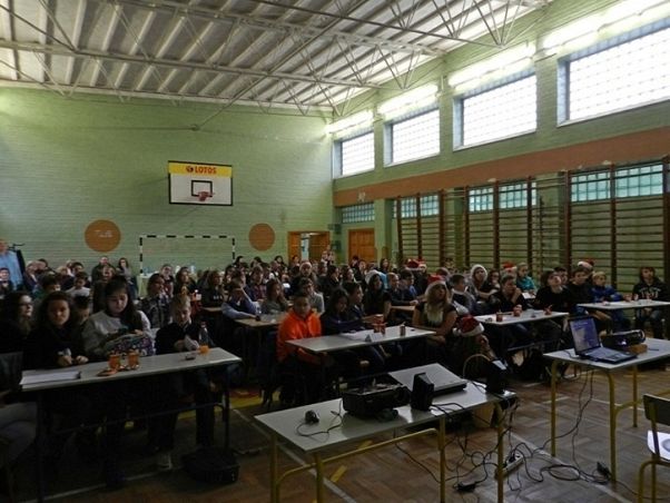 Grafika Mikołajkowy konkurs przyrodniczy „Parki krajobrazowe województwa pomorskiego”.