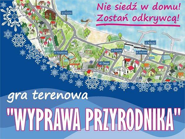 Grafika Ferie spędź aktywnie! Zapraszamy do gry terenowej „Wyprawa przyrodnika”