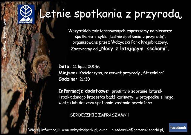 „Letnie spotkania z przyrodą” grafika