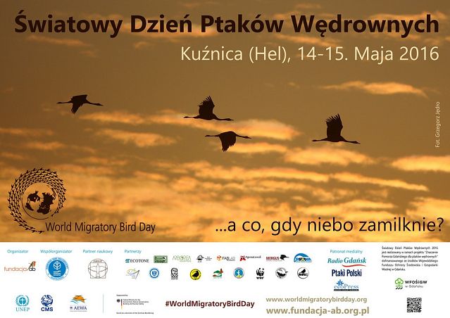 Grafika Światowy Dzień Ptaków Wędrownych – Kuźnica 2016
